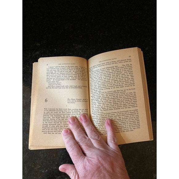 Leslie Charteris, The Avenging Saint, 1954 - Picture 6 of 6